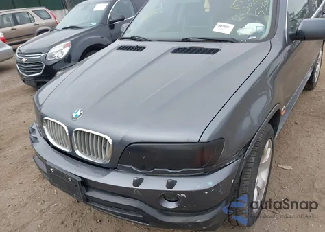 2002 BMW X5 4.4I z USA, uszkodzony, nr VIN 5UXFB33512LH39085